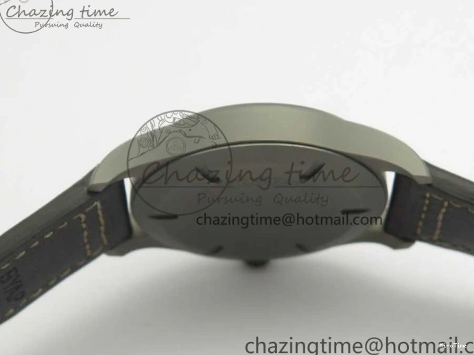 MIROTIME 0328 SmartChoice Mark XVIII IW327006 Titanium M+F 1:1 Best Edition Black Dial on Brown Leather Strap A 7145